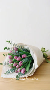 20 Tulipanes Lila