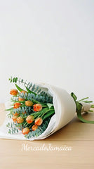 Ramos Florales a Domicilio Tulipanes Orange 20 !