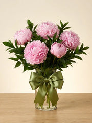 5 Peonías rosa albert crousse