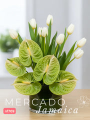 Blanco Noble, Verde Imperial