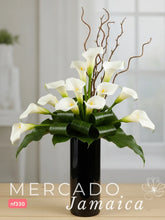 Pura Elegancia: 10 Callas Blancas con Varas de Curly