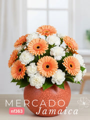Gerberas con Claveles