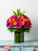Arreglo Floral con Gerberas en Cilindro