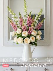 Jardín Ingles con Rosas