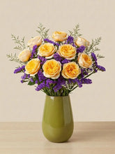 Rosas Inglesas con Estatice y Limonium