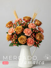 Puesta de Sol con Rosas Cafe Late