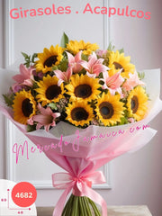 Alegre Sinfonía: Ramo de Girasoles y Acapulcos México