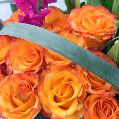 Arreglo Tulipanes Purple Orange !