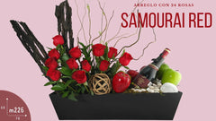 Arreglo Fino Para Hombres Samourai Red !