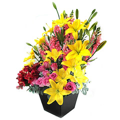 Arreglo de Rosas Aqua y Lilies !