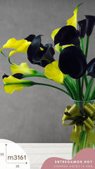 20 Callas Amarillas y Vino