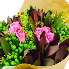 Ramo Rosas Safari Lila