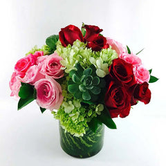 Arreglo con Rosas Abundancia