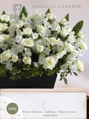 Arreglo Floral Para Funeral Solo Amor