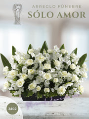 Arreglo Floral Para Funeral Solo Amor