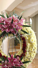 Corona Fúnebre Cielo y Amor