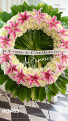 Corona Fúnebre Grande Marloon