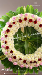 Corona Fúnebre Royal Pink