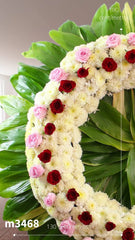 Corona Fúnebre Royal Pink