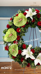 Corona Fúnebre con Amor