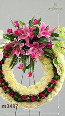 Corona Fúnebre Blanca de Los Angeles