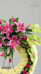 Corona Fúnebre Blanca de Los Angeles