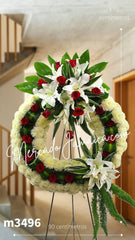 Corona con Rosas San Gabriel