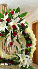 Corona con Rosas San Gabriel