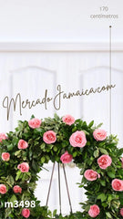 Corona Fúnebre con Rosas Recuerdo