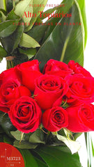 Arreglo de Rosas 2 Ramos Rojos