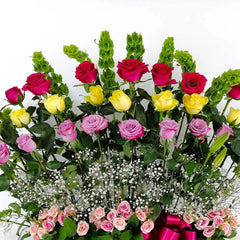 ¡Arreglo Rosas Gran Color con Rosas!