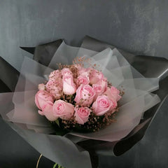 24 Rosas Encanto Ramo de Flores