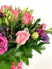 ¡Hermoso ! Rosas y Lisianthus!