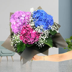 Ramo con Hortensias Color