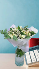 ¡Ramos con Rosas Colores Festiva! M4171