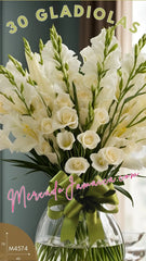 Misterio con 30 Gladiolas Blancas