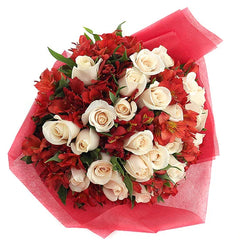 Ramo Rosas Blancas Abrazame !