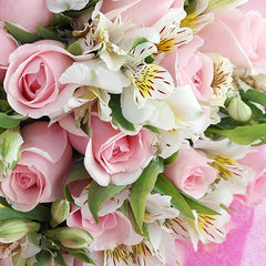Ramo de Flores Rosas Titanic Eternity Pink !