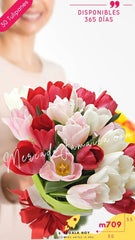 Ramo de Tulipanes Morados Alexandra 30 !