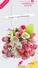 Envio Flores Mexico Me Enamoras, Ramo con Tulipanes