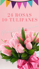 ¡Nido de Rosas y Tulipanes!