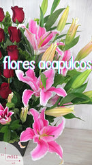 ¡Arreglos de Tulipanes con Rosas Marvel!