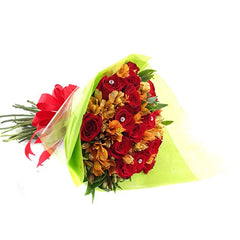 Ramo Floral con Rosas Rojas Enamorado del Amor !