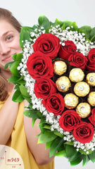 ¡Corazon Rosas y Chocolates!