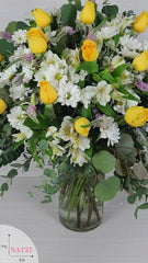 Arreglo con Rosas Amarillas