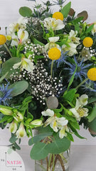 Alstroemerias y Craspedias