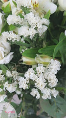 Arreglo con Rosas Blancas Encanto