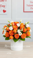 Fuego Cítrico: Rosas y Tulipanes