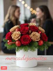 Rosas Baylis en Navidad