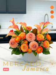 Callas Naranja: Fusión de Alegría Vibrante